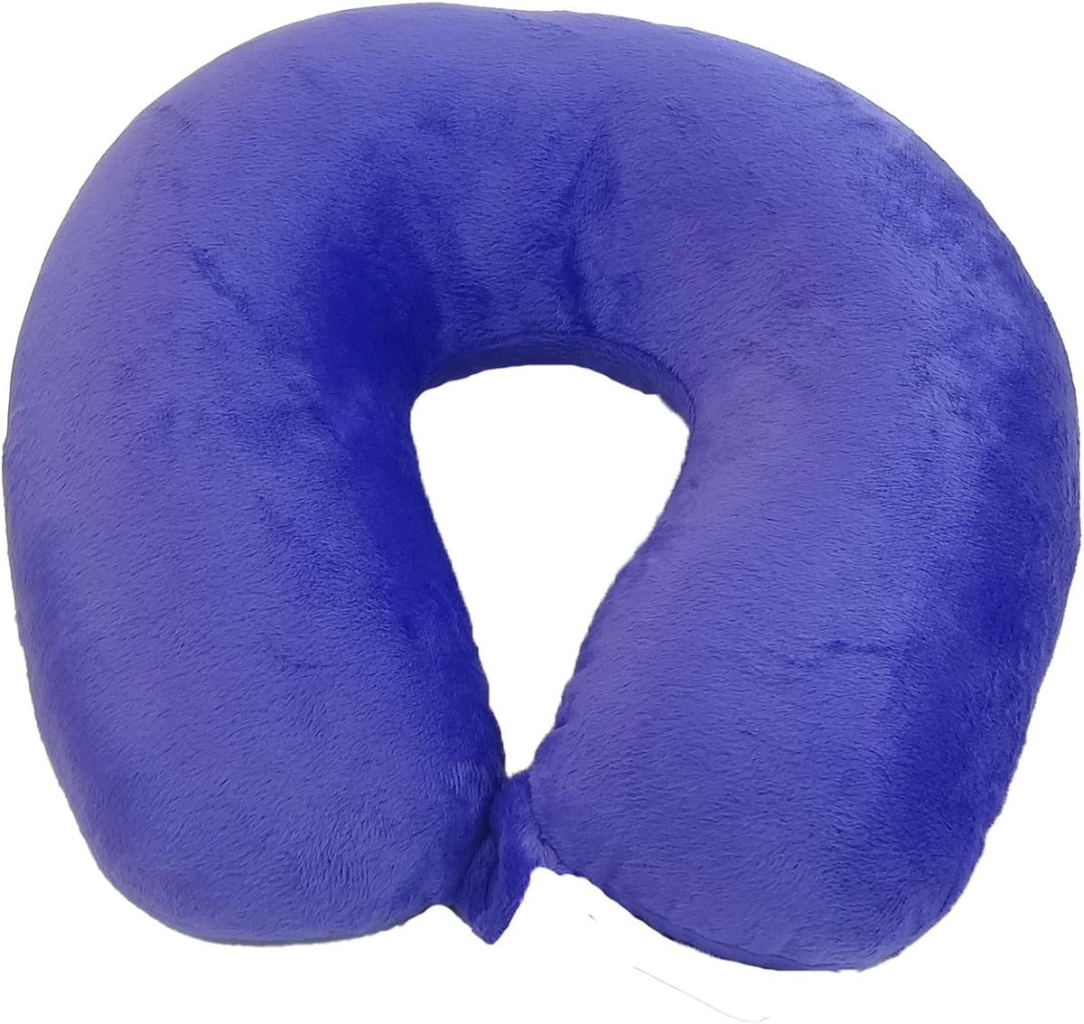 Wolf Essentials Adult Fleece Travel Neck Pillow for Airplane, Charcoal