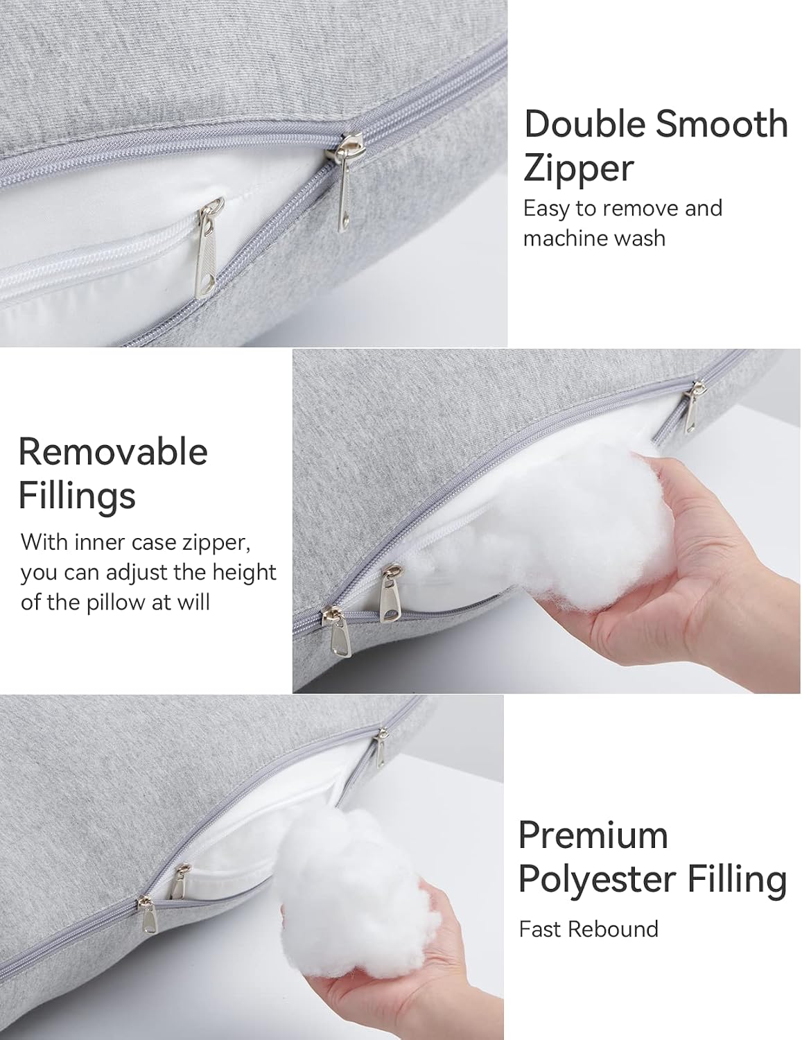 Momcozy Cooling Pregnancy Pillow - U Shaped Full Body Maternity Pillow