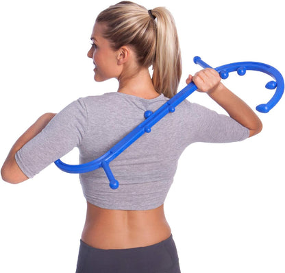 Body Back Buddy Classic Back Massager & Neck Massager for Pain Relief Black