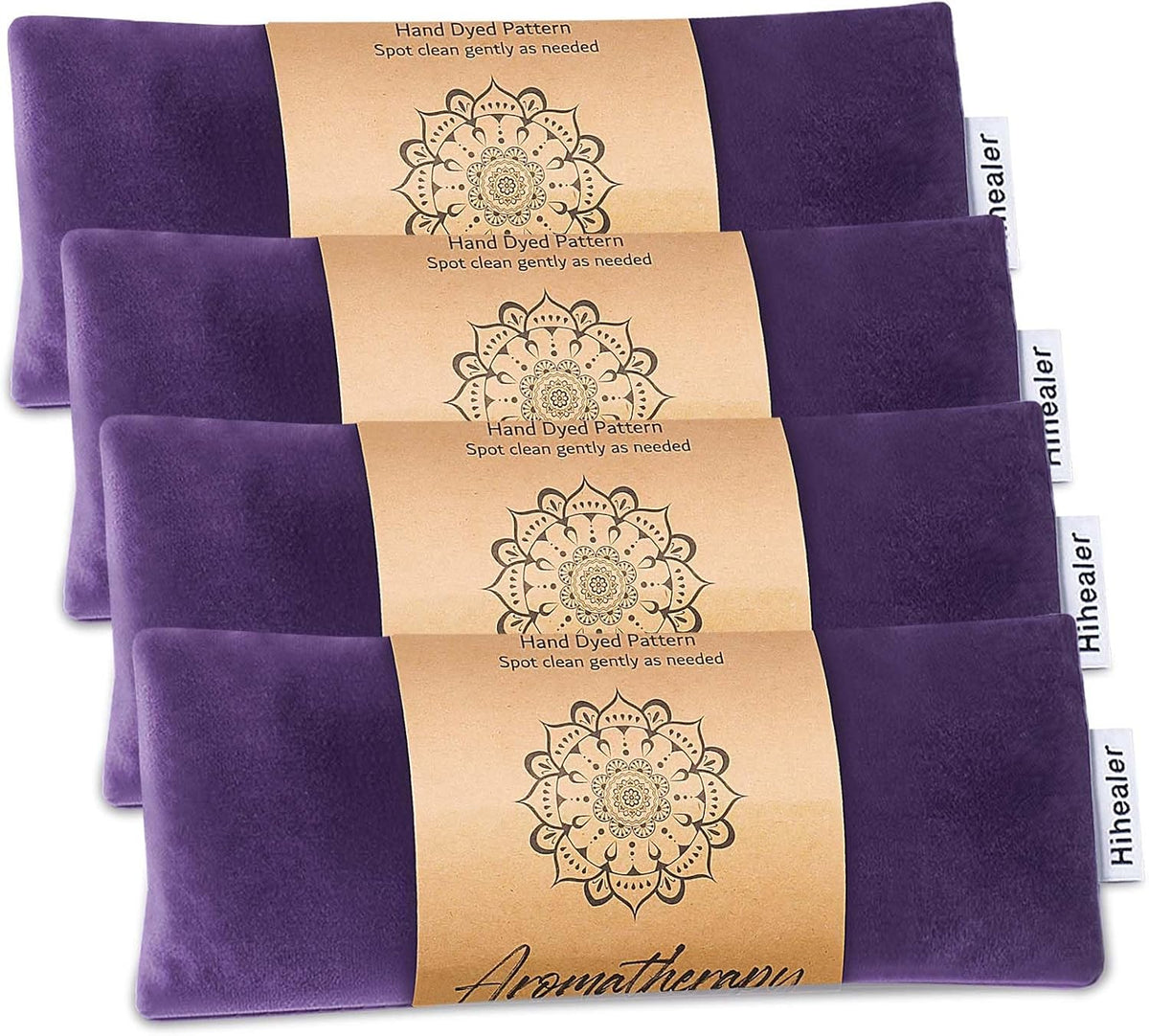 Hihealer Weighted Eye Mask for Sleeping, Lavender Eye Pillow for Spa Yoga