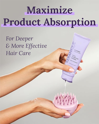 Keranique Scalp Therapy Manual Massager Hair Growth Stimulator for Dry or Wet Hair
