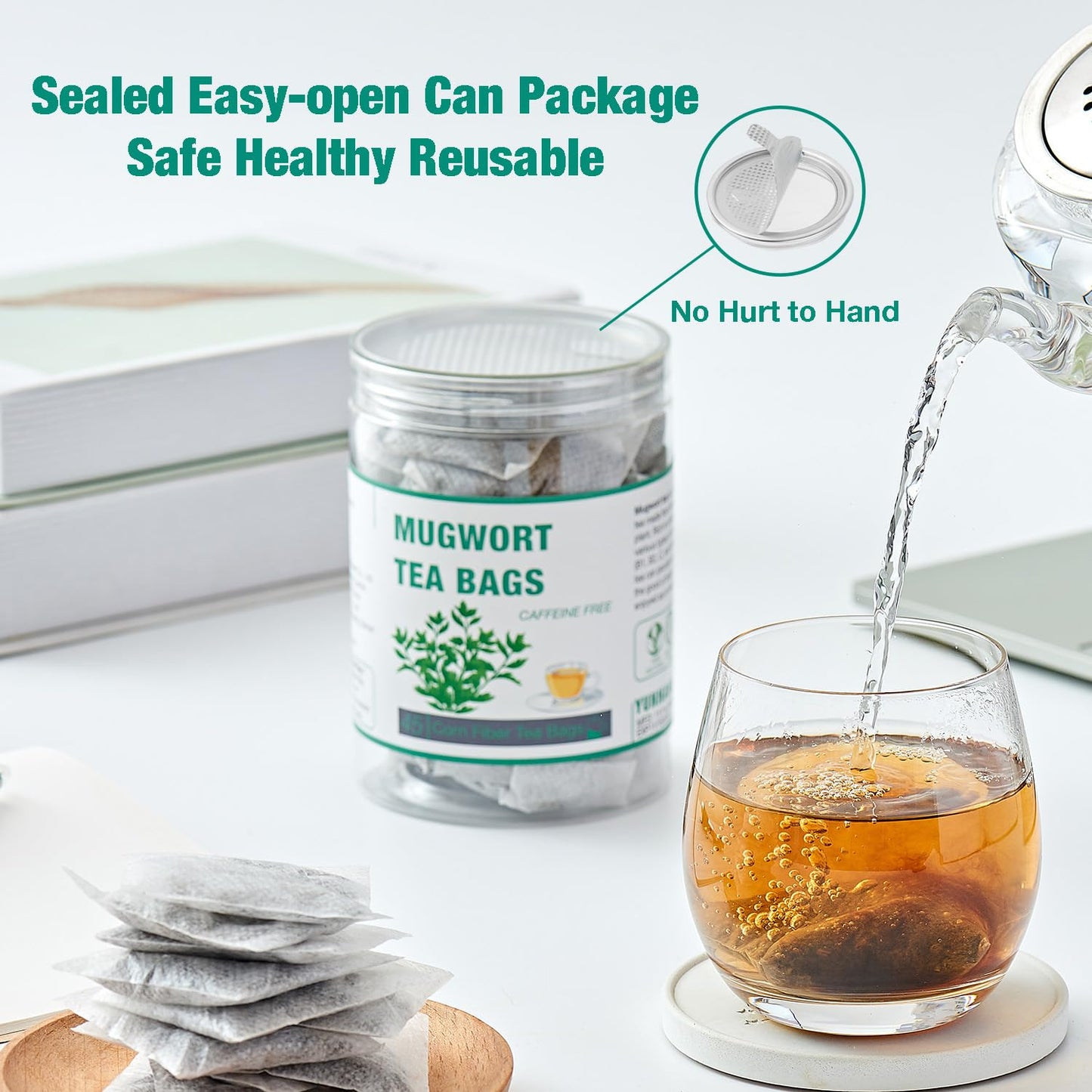50 Milk Thistle Tea Bags for Detox Cleanse & Repair| Thorne Milk Thistle Herbal Tea for Support