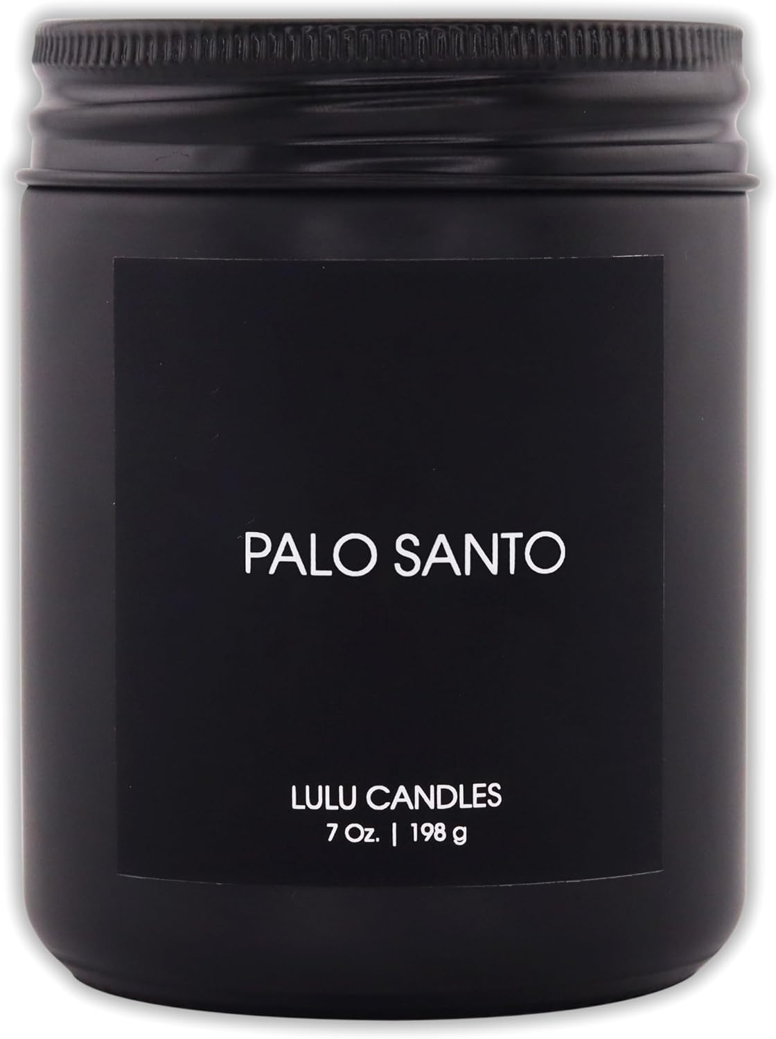 Lulu Candles | Jasmine, Oud & Sandalwood | Luxury Scented Soy Jar Candle | Hand Poured in The USA | Highly Scented & Long Lasting (9 Oz.)