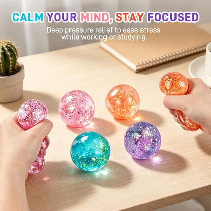 Coconut Oil Squishy, Coconut Oil Slow Rising Squeeze Stress Ball Clear Jelly Bubblegum Texture Coconut Oil Squishy Toy (Blue)