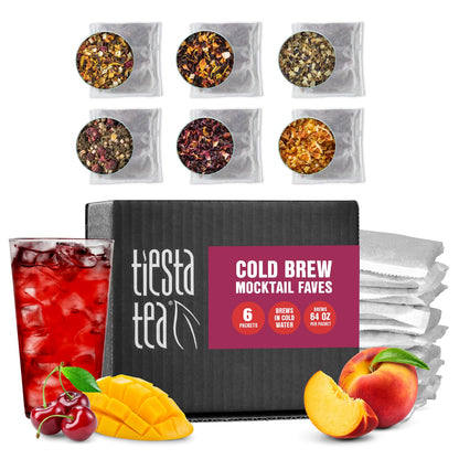 Tiesta Tea - 8 Herbal & Rooibos Sampler Dry Flight Set, Loose Leaf, No Caffeine, Makes Hot and Iced, Assorted Tea Sets with Herbal, Chai, Fruit Blends & More, 8 Resealable Sample Pouches