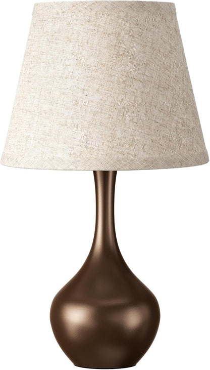 Seealle 16.1" Touch Table Lamps for Nightstand, 3-Way Dimmable Small Bedroom Lamps for Night Stands, Black Bedside Lamps for Living Room, Kids Room, End Table