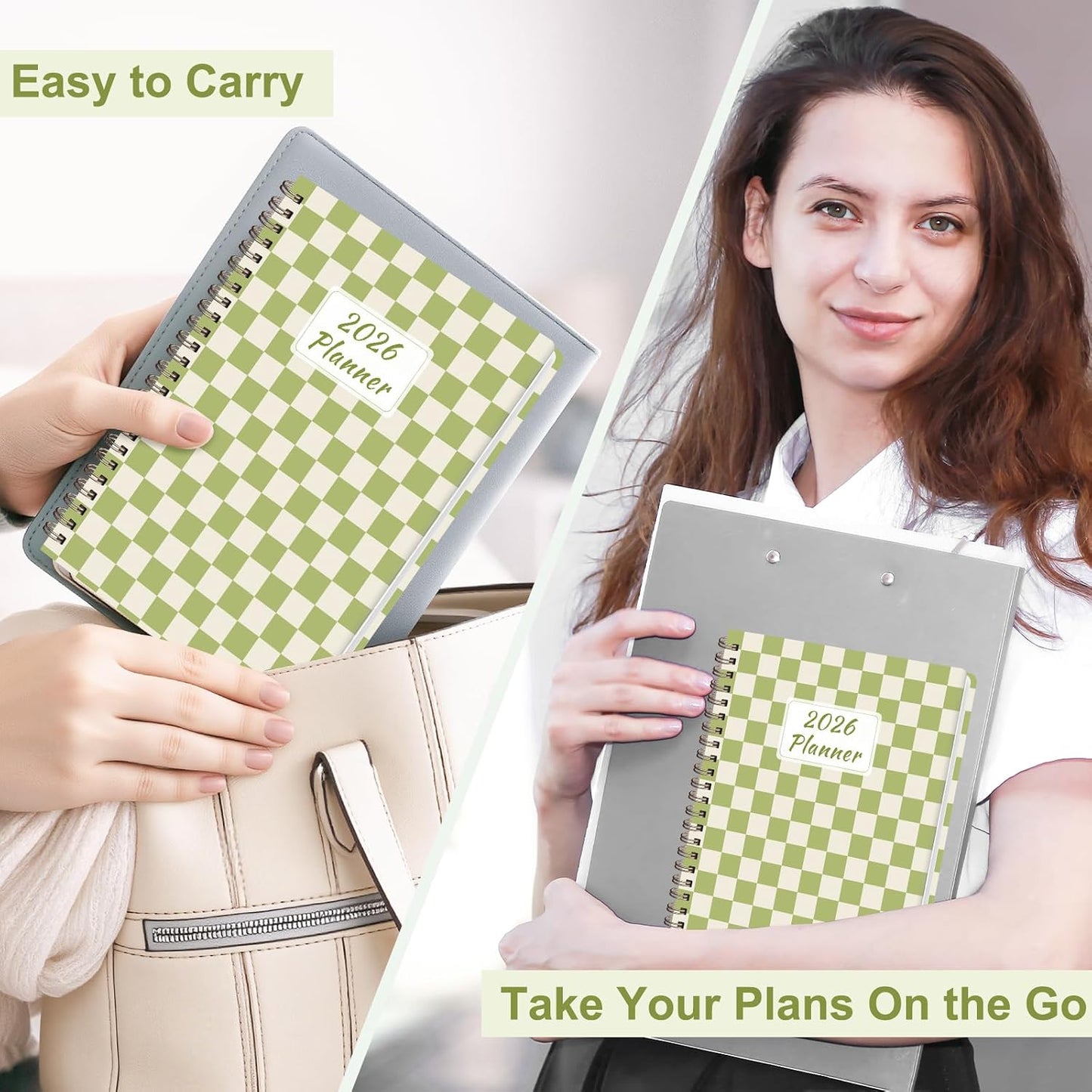 Weekly To Do List Notepad, 52 Sheets, Undated Weekly Planner, Letter Size | 8.5"x11", 100GSM, Thick Paper, Twin-Wire Spiral Bound, Tear Off Desk Pad, For Women & Man, Home School & Office Work