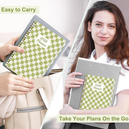 Weekly To Do List Notepad, 52 Sheets, Undated Weekly Planner, Letter Size | 8.5"x11", 100GSM, Thick Paper, Twin-Wire Spiral Bound, Tear Off Desk Pad, For Women & Man, Home School & Office Work