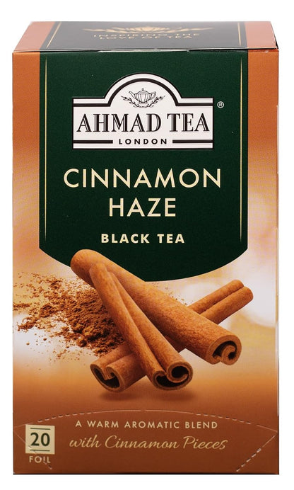 Ahmad Tea Cinnamon Haze Black Tea, 20Count Boxes, Brown