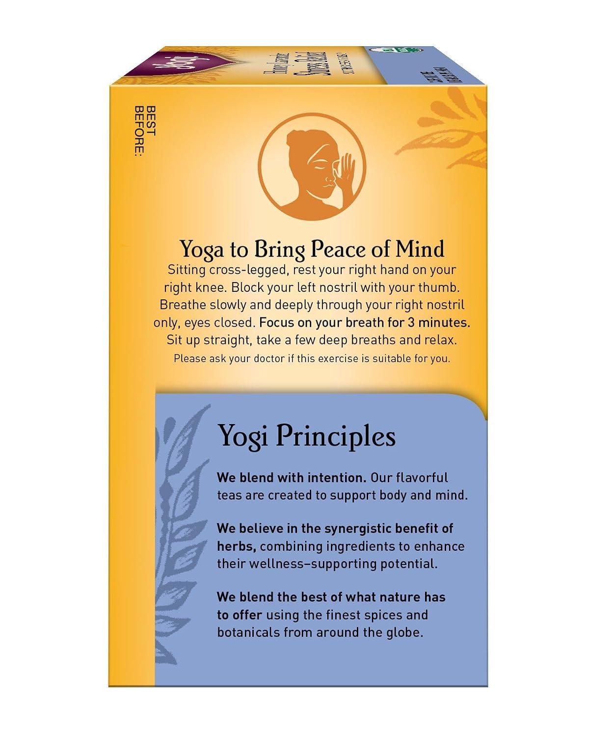 Yogi Tea Herbal Stress Relief, Honey Lavender 16 ct