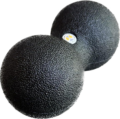 Rollga Peanut - The Better Peanut Ball Roller for Deep Tissue Massage, Mobility, Physical Therapy, Double Lacrosse Ball Massage, Back Pain, Myofascial Release, Muscle Knots, Suboccipital, & Acupoint
