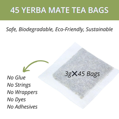 60 Lemon Balm Tea Bags - VitalForest Dried Lemon Balm Leaves Tea -1.5g/Bags, Calming Herb, Stress Relief & Sleep Support, Non-GMO, Caffeine-Free