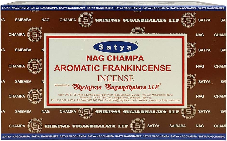 TRUMIRI Incense Stick Holder Bundle with Satya Sai Baba Nagchampa 250g Bulk Incense Sticks Nag Champa Agarbatti - Pack of 1 (Approx 250 Insence-Sticks)