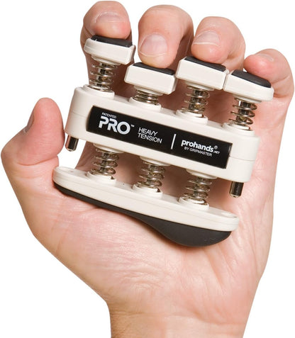 Prohands PRO Hand Exerciser, Finger Exerciser (Hand Grip Strengthener), Spring-Loaded, Finger-Piston System, Isolate and Exercise Each Finger