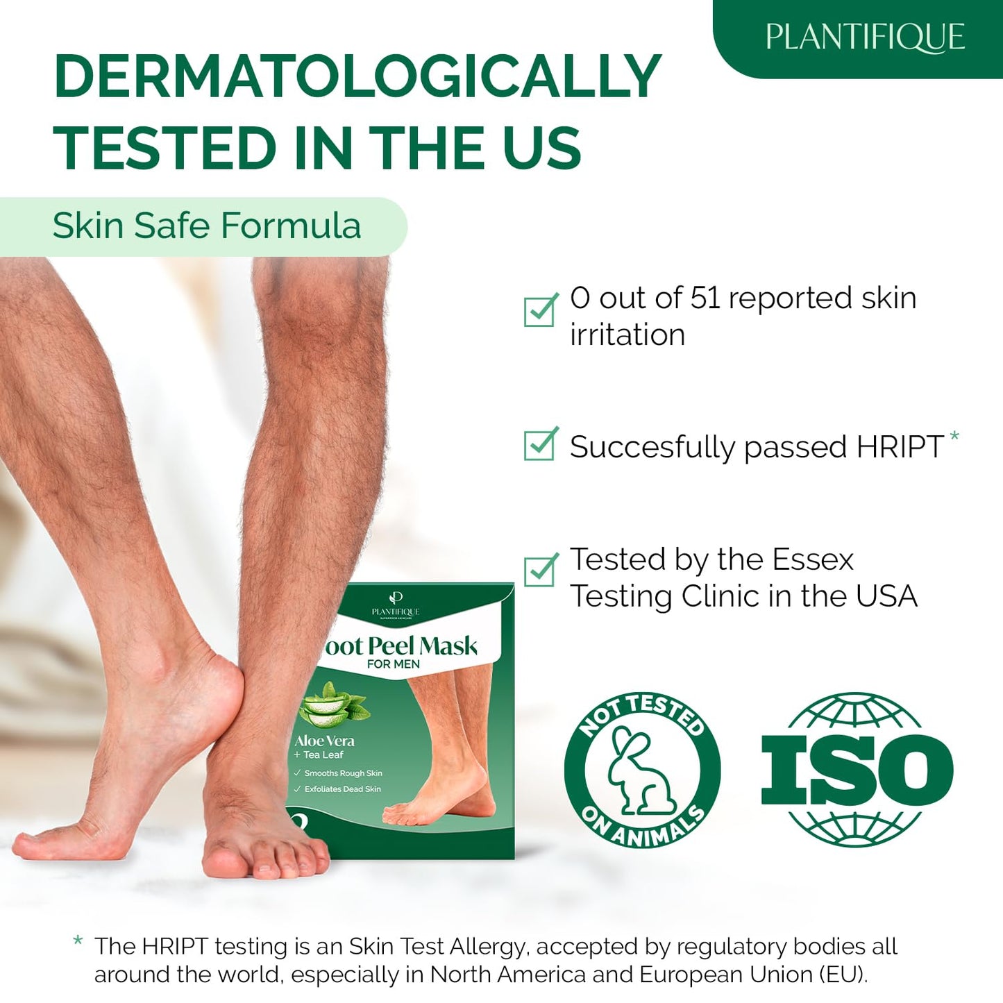 PLANTIFIQUE Foot Peeling Mask 1 Pack | Dermatologically Tested Repairs Heels & Removes Dry Dead Skin for Baby Soft Feet | Exfoliating Foot Peel Mask for Dry Cracked Feet | Peach