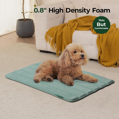 BALANCE Dog Crate Pad, Dog Foam Crate Mat Kennel Pad, Washable Water-Resistant Pet Bed Flat Dogs Cage Mat for Large Dogs