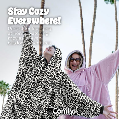 THE COMFY Dream | From Shark Tank | Patented | No Sherpa | Light Wearable Blanket Hoodie | Gift for Women & Men | One Size