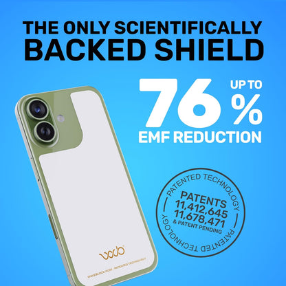 WAVEBLOCK EMF Blocker Sticker for iPhone 15 White