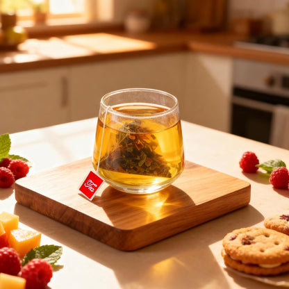 Arohete Raspberry Leaf Tea Bags,30 Teabags-Natural Red Raspberry Leaves Herbal Tea-Caffeine Free -No Additives-Support Menstrual
