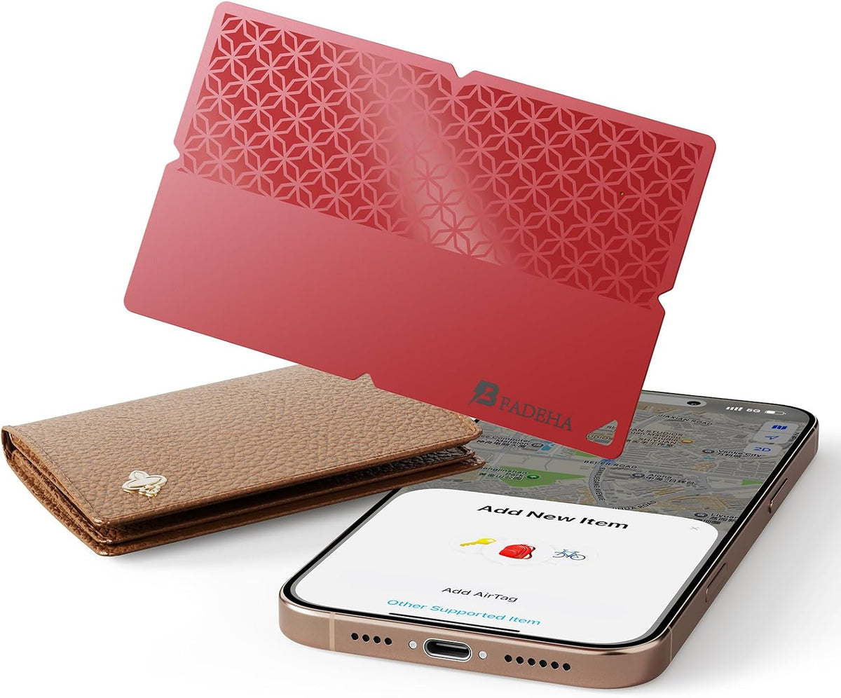 2026 Apple MFi Certified Wallet Tracker Smart Card for Find My
