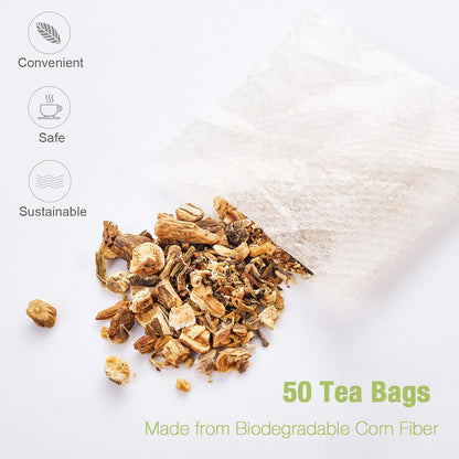 50 Milk Thistle Tea Bags for Detox Cleanse & Repair| Thorne Milk Thistle Herbal Tea for Support