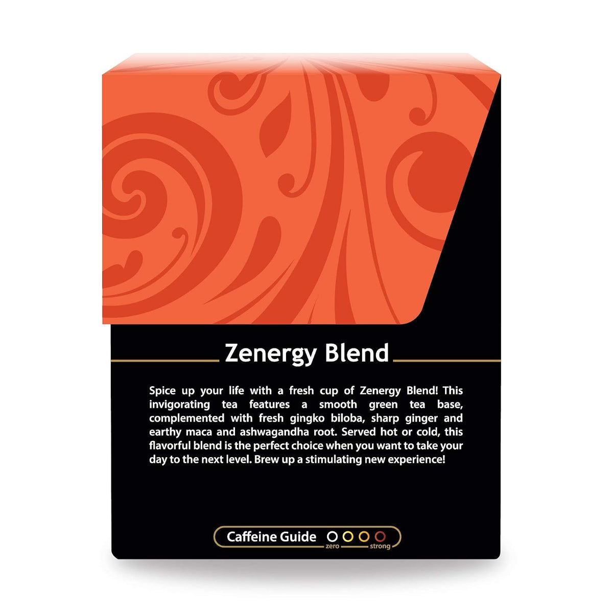 Buddha Teas Zenergy Blend - OU Kosher, USDA Organic, 18 Bleach-Free Tea Bags