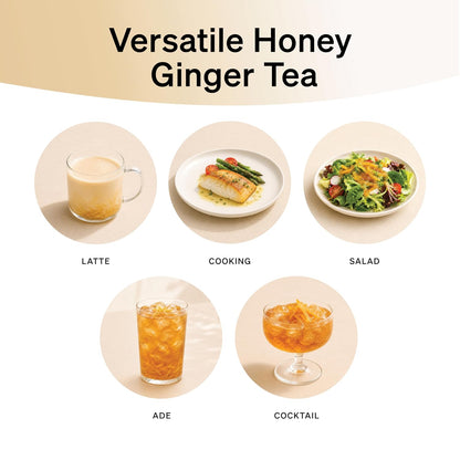 Damtuh Korean Honey Ginger Tea, Ginger Preserve, 2.2 lb Glass Jar