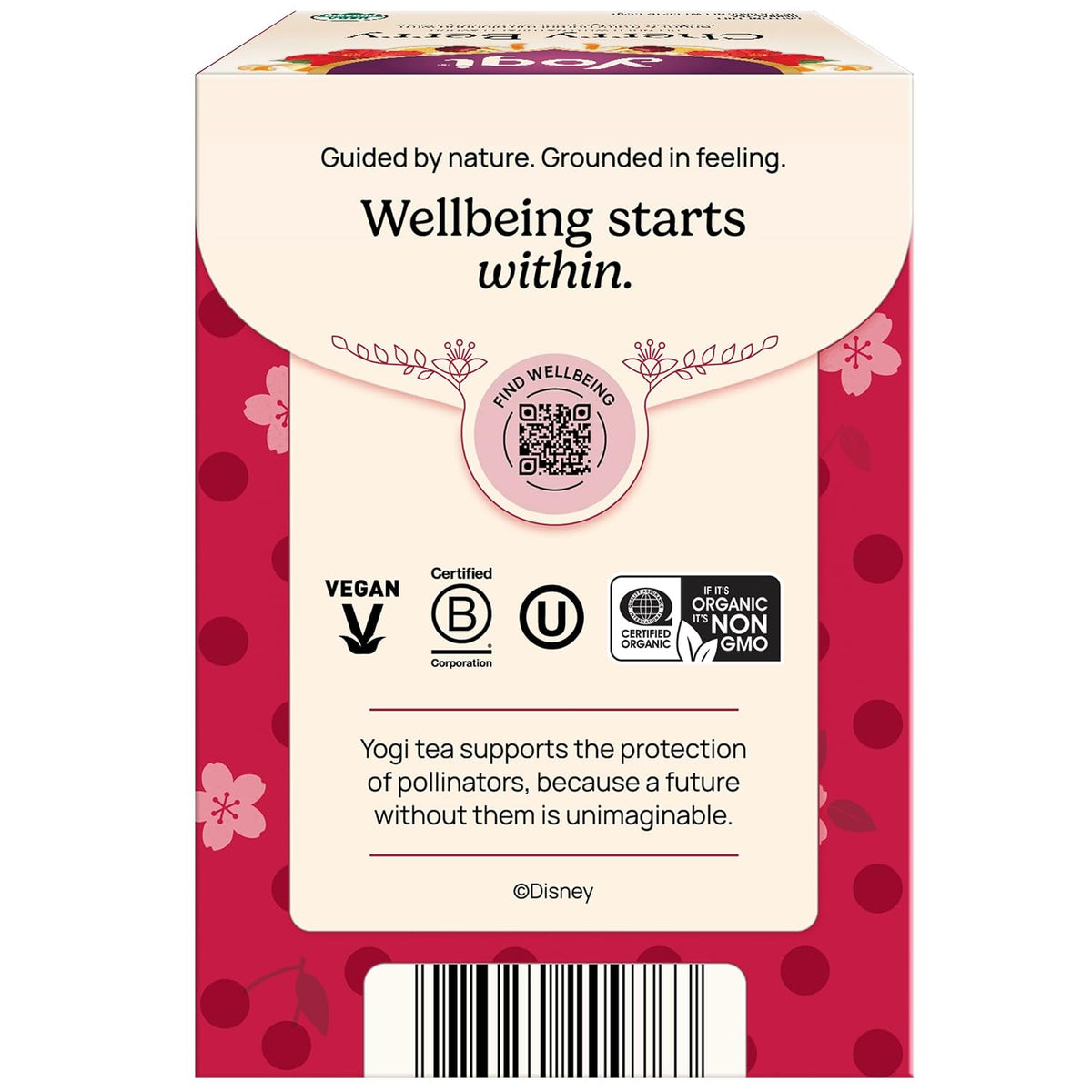 Yogi Cherry Berry Fruit Tea, 16 Tea Bags (4 Pack)