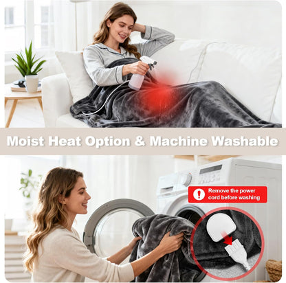 Heating Pad for Back Extra Large 59x27 Full Body Electric Heat Cloak XXL