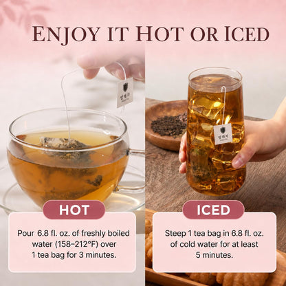 Dr.Eve Korean Bangpae Tea Sugar Cutting Recipe - Blood Sugar Support
