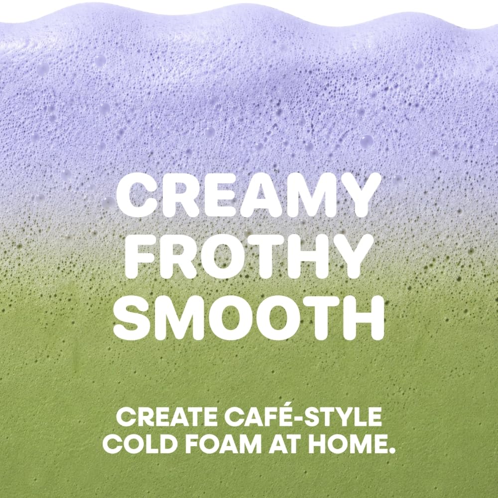 Yulu Instant Latte Kit, Matcha Drink Mix with Lavender Cold Foam Topping, Café-Style Iced Tea Blend, Includes Powder Packets, Easy DIY Beverage Kit, 3 Drink Sets (Lavender)