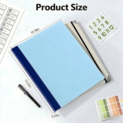 GANGZI The Life Book Document Organizer Binder (Pink)