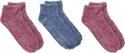 Dr. Scholl's Womens Low Cut Soothing Spa - Lavender & Vitamin E Infused 2 3 Pair Packs Bottom Grippers Sock, Blue, Pink/Blue, 4-10 US