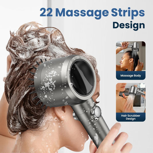 JOMST Filtered Shower Head with Handheld High Pressure Shower Head