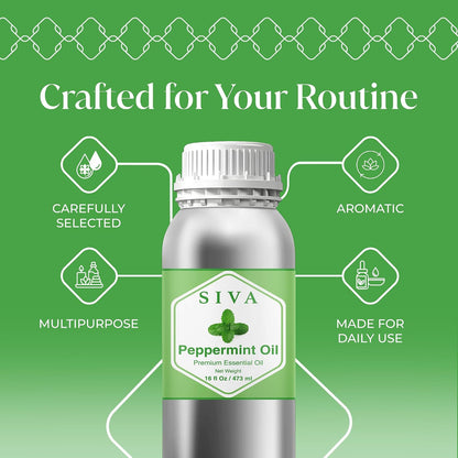 Siva Lavender Essential Oil, Huge Bottle, Large Size, 16 Fl Oz (473 ml)
