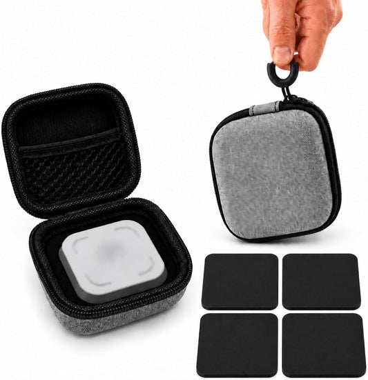 Phone Blocker Carrying Case with 4 Magnetic Adhesive Pads