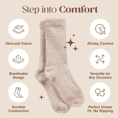 Unboxme Gifts Warm & Cozy Ultra-Luxe Cloud Sock, Gift for Women & Men