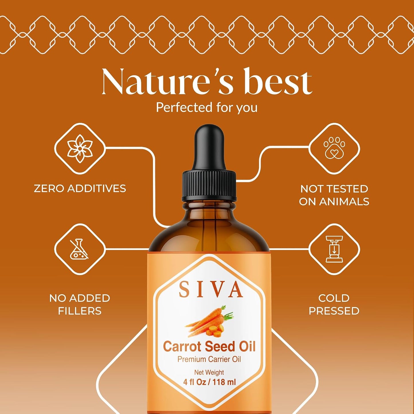 Siva Lavender Essential Oil, Huge Bottle, Large Size, 16 Fl Oz (473 ml)