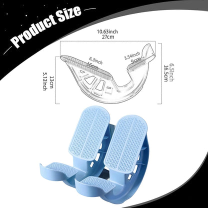 Colaxi 2Pcs Foot Rocker Calf Stretcher Non Slip Portable Fitness Pedal Foot Tilting Stretching Tool for Balance Exercise Flexibility