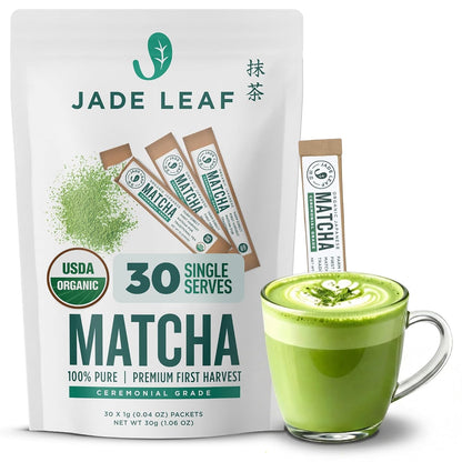 Jade Leaf Ceremonial Grade Matcha Powder, 30g / 1.06oz Tin