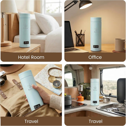 Portable Electric Kettle For Travel, 120V, 450ml, 4 Temperature Control