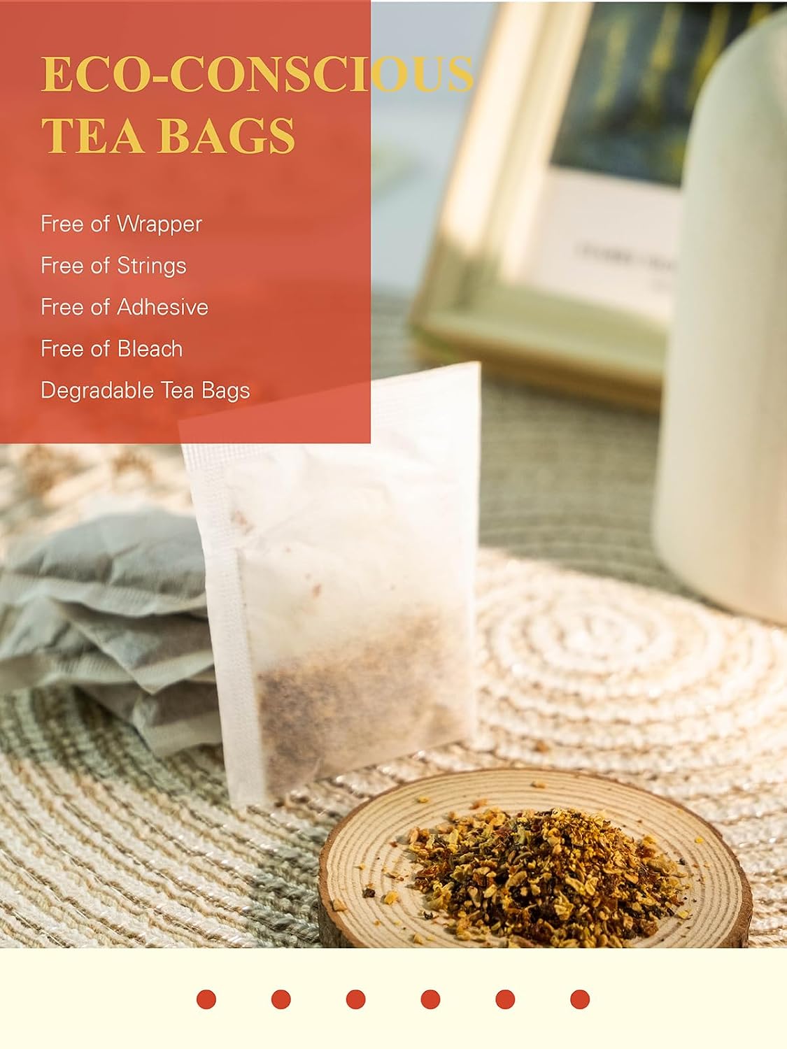 GLDNT Organic Milk Thistle Tea, Natural Organic Milk Thistle Seed Herbal Tea, Mild & Mellow Taste, Caffeine Free, 100 Count
