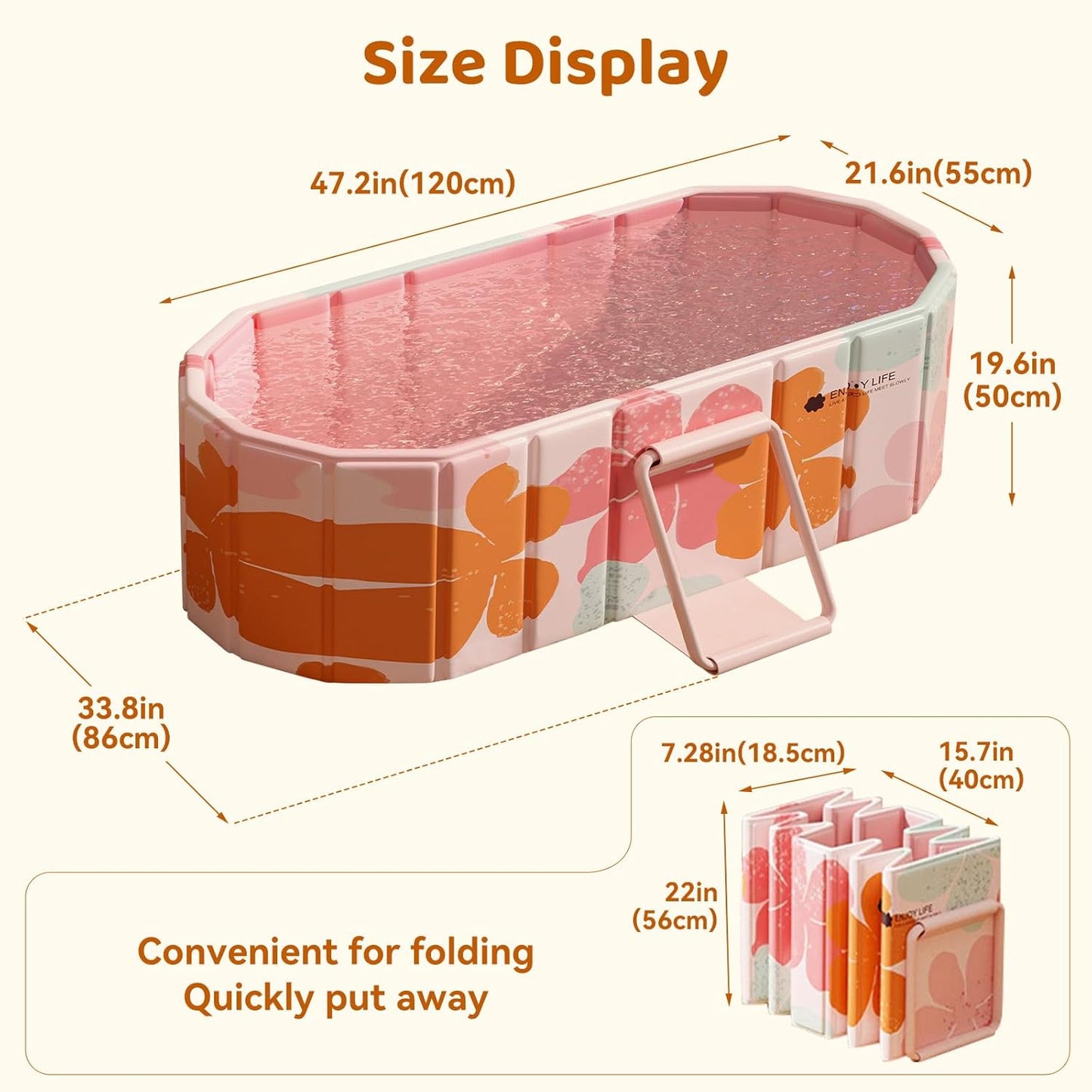 Expandable Bathtub Tray, Foldable Bath Tray for Tub, Acrylic Bath Table Trays Storage Rack, Bath Tub Tray for Bathtub & Bathroom Accessories (Transparent Bathtub Tray, 22"L x 7.8"W x 1.7"H)