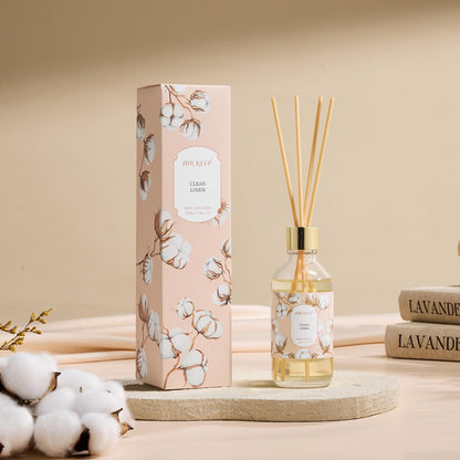 Airkeep Reed Diffuser Oil Set with Reed Sticks,Citrus Aromatherapy Oil Scent Diffuser for Home Office Bathroom Decoration Perfume and Gifts 3.38oz/100ml
