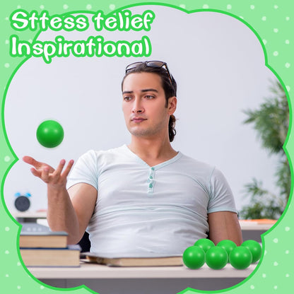 12 Pcs Blue Foam Stress Ball Squeeze Stress Relief Balls for Kids and Adults Hand Exercise Sensory Relief Toys for Anxiety ADHD Autism （Blue）