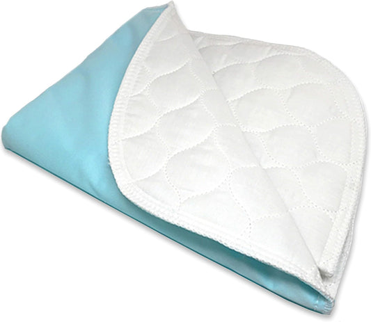 RMS Ultra Soft 4-Layer Washable and Reusable Incontinence Bed Pad, 34"x36"