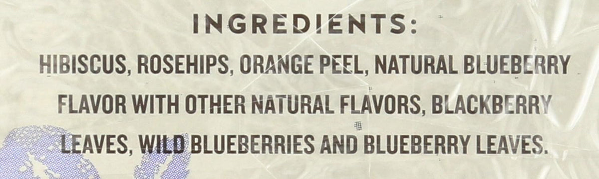 Celestial Seasonings Herbal Tea, True Blueberry, 20 count, 1.6 Ounce (mburring)