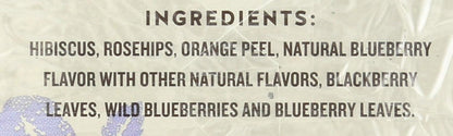 Celestial Seasonings Herbal Tea, True Blueberry, 20 count, 1.6 Ounce (mburring)