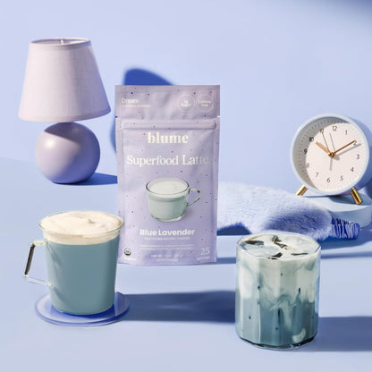 Blume Superfoods Latte - Matcha Powder with Coconut, Natural Caffeine, L-Theanine, All Day Energy & Focus, Sugar-Free, Moringa, Vegan, Organic Matcha Latte from Shizuoka Japan, Green Tea - 25 Servings