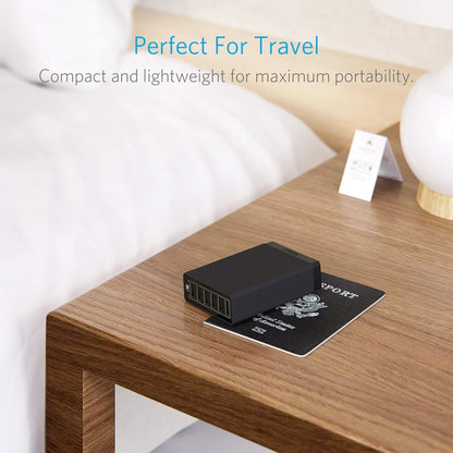 Anker Desktop Charger, 60W 6 Port USB Multiple Charging Hub
